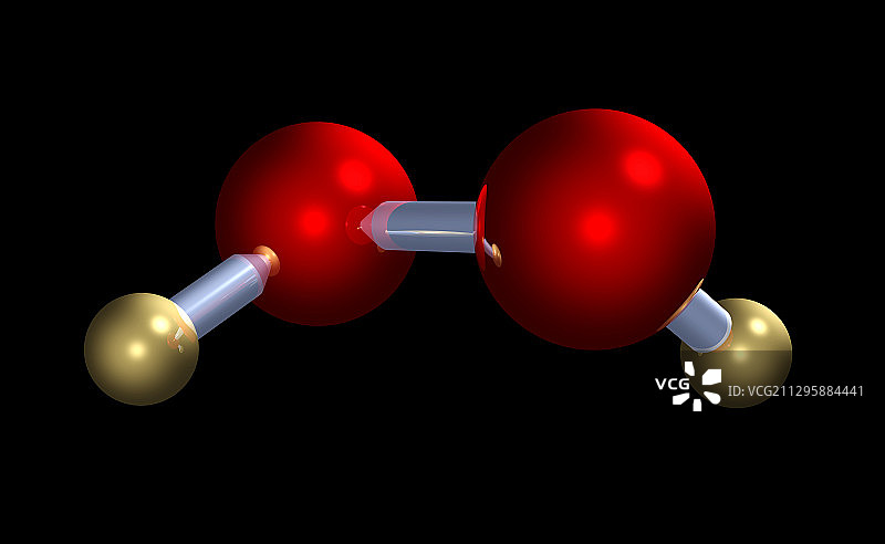 过氧化氢分子图片素材