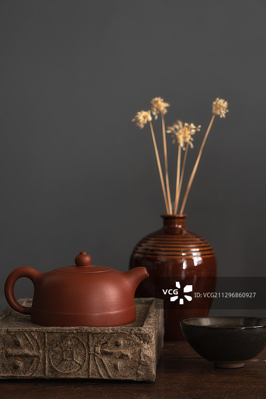 茶具茶壶文玩中式图片素材