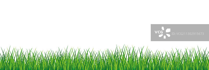 春天无缝的草自然的绿色饱和图片素材
