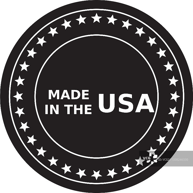 美国制造是美国国旗的标志图片素材