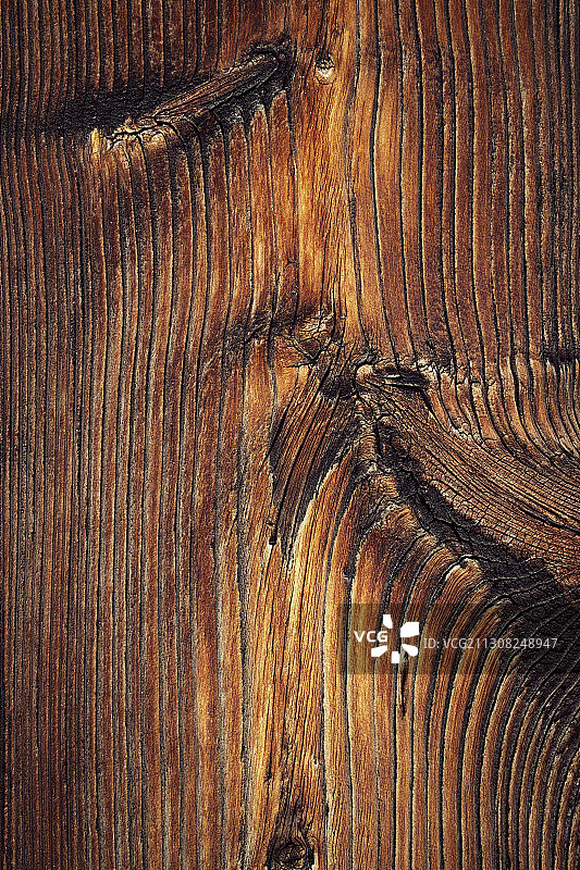 全框拍摄风化的木材图片素材
