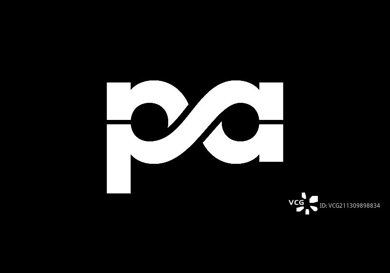 首字母p标志设计模板图片素材