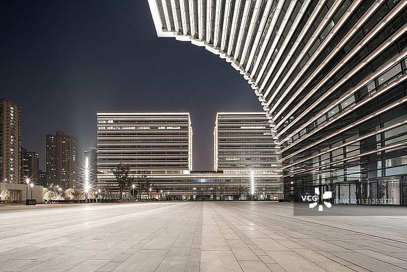 江苏常州文化广场现代城市建筑景观图片素材
