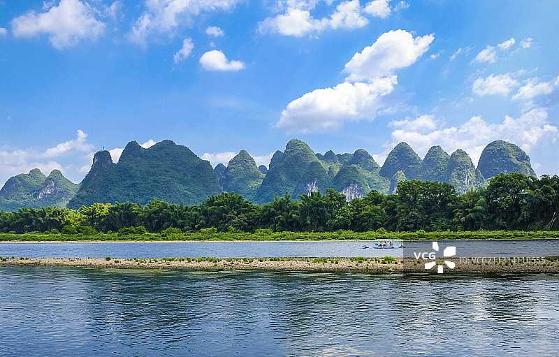 桂林山水甲天下图片素材