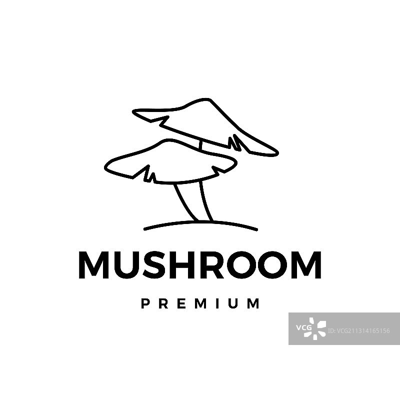 蘑菇标志图标图片素材