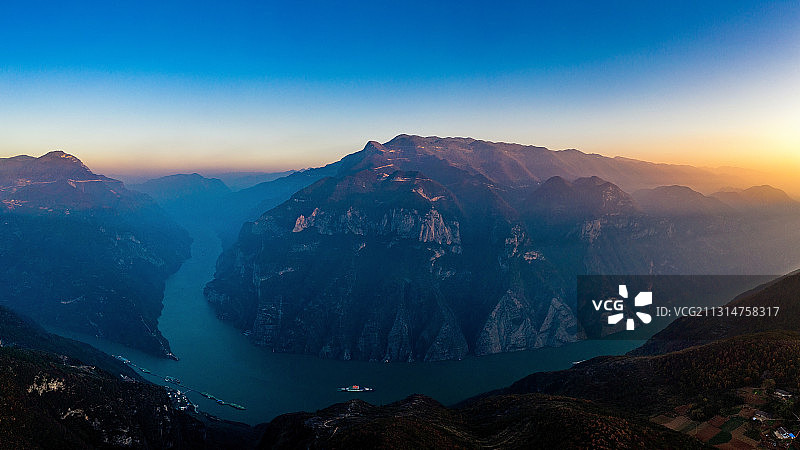 重庆三峡巫峡美景图片素材