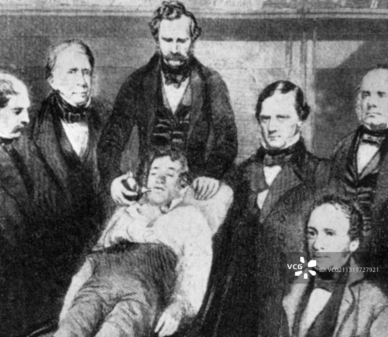1846年首次使用外科麻醉图片素材