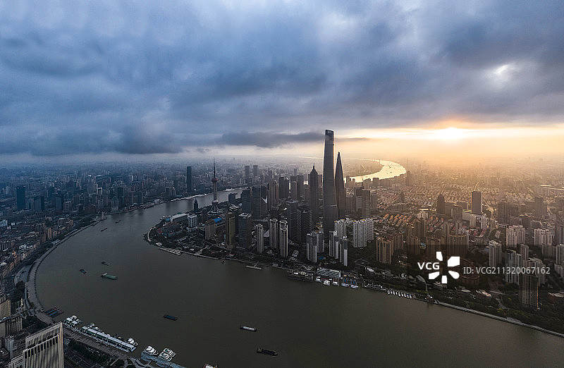 上海平流雾生态风光图片素材