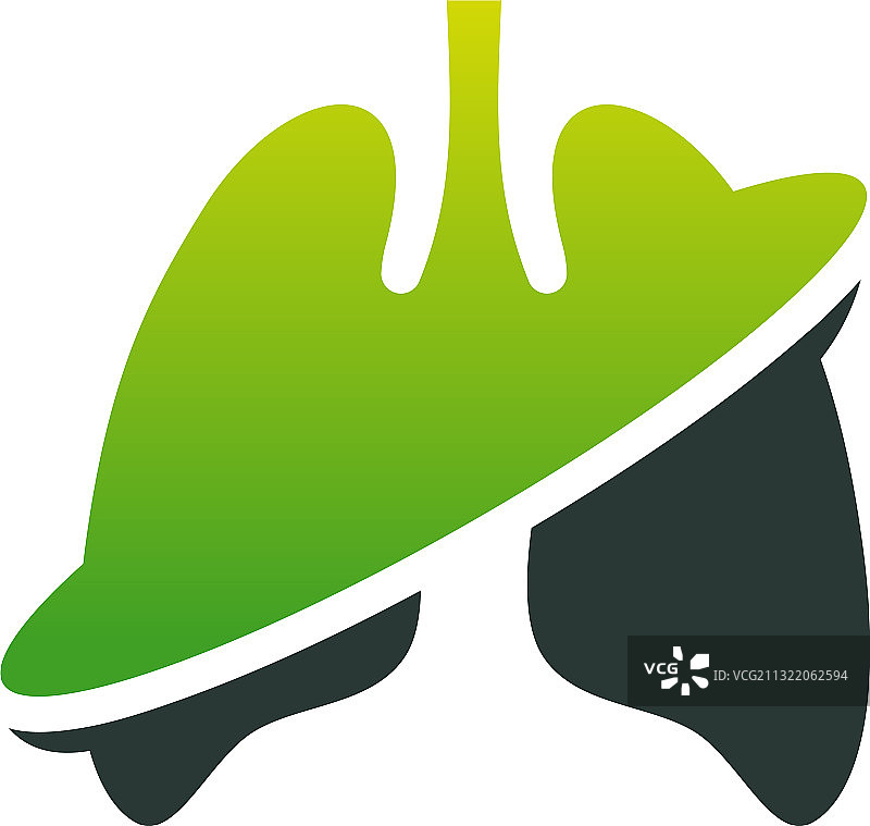 肺星球标志设计概念肺盾图片素材