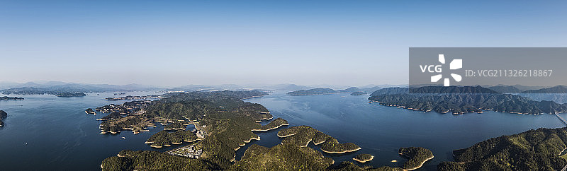 千岛湖航拍图片素材
