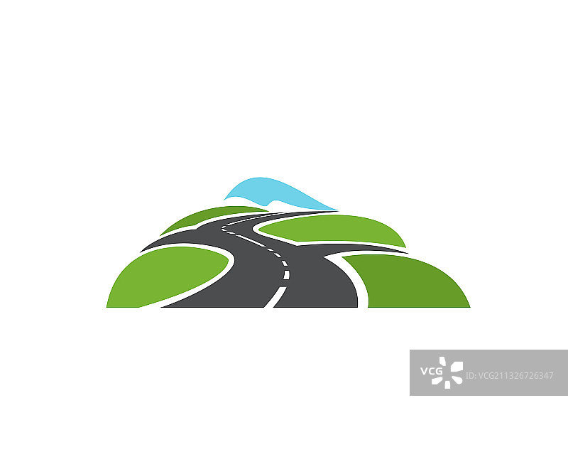高速公路十字路口图标图片素材