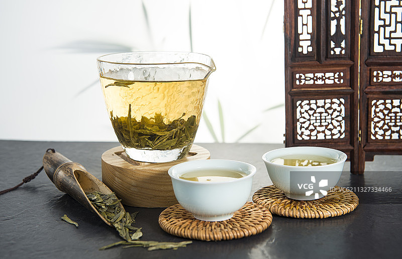 茶艺，绿茶，茶，龙井，茶道图片素材