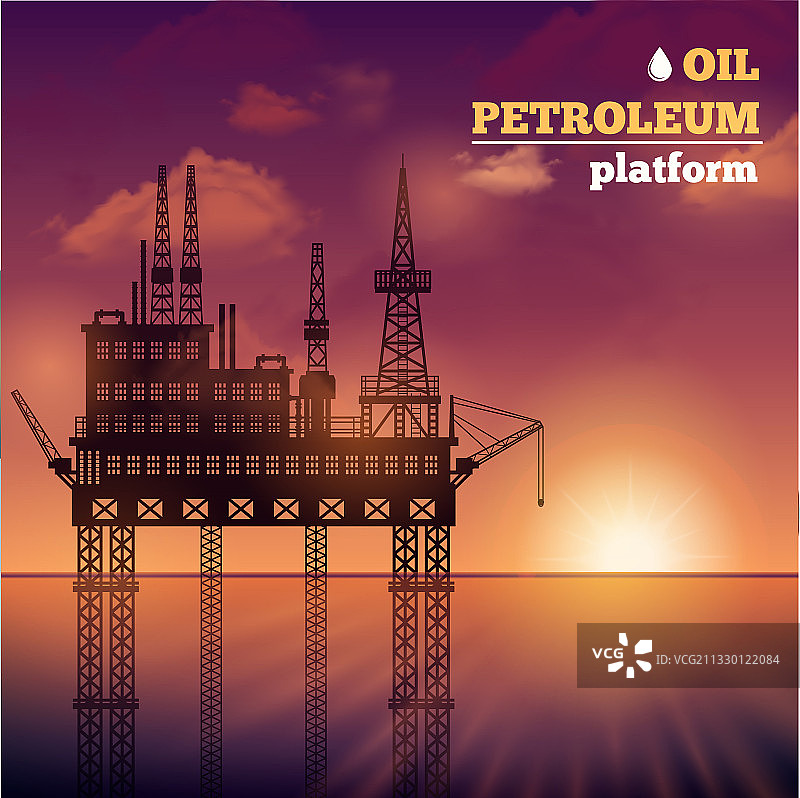 石油石油平台图片素材