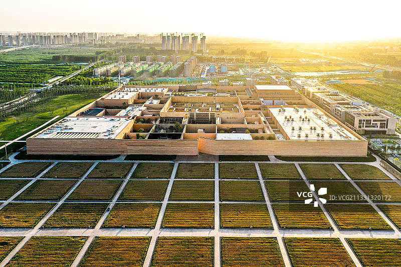 河南，郑州，只有河南·戏剧幻城，绿化，农业图片素材