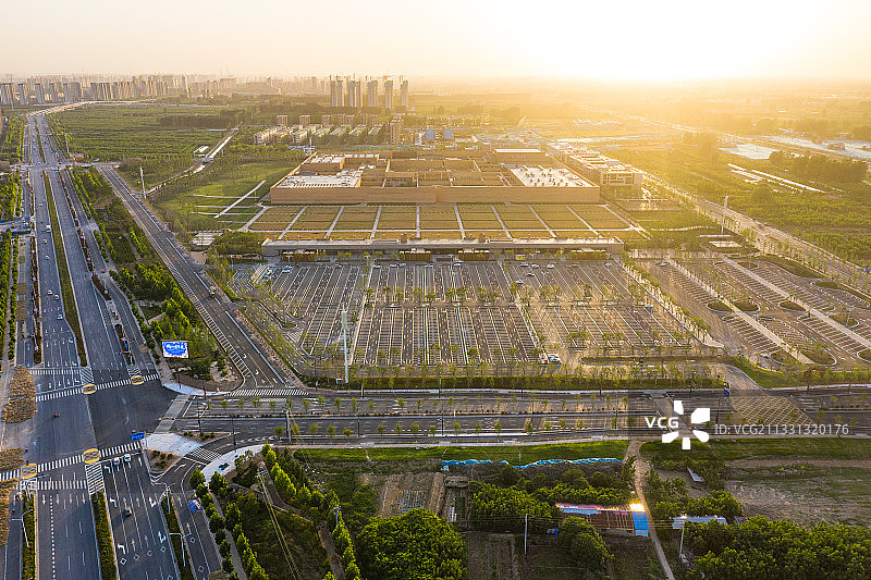 河南，郑州，只有河南·戏剧幻城，绿化，农业图片素材