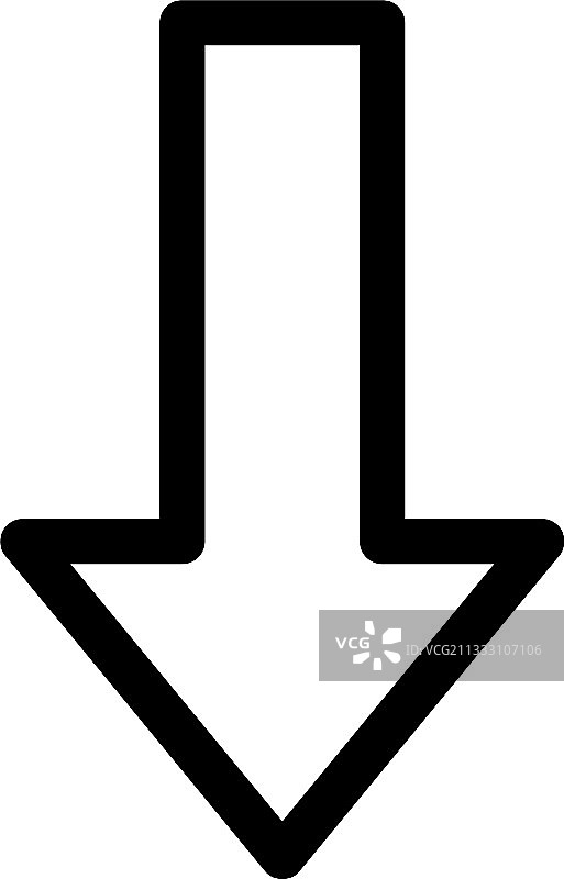 箭头图标或标志孤立符号符号图片素材