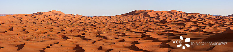 摩洛哥有一大片沙丘图片素材