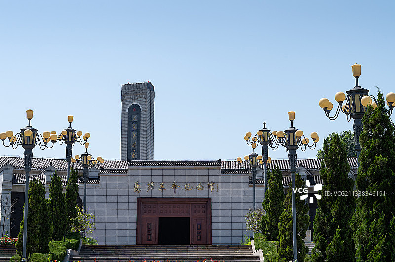 安徽滁州市定远县藕塘烈士陵园革命纪念馆图片素材