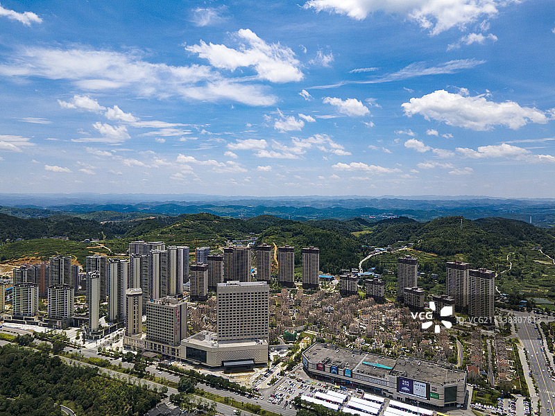 贵州遵义城市风光图片素材