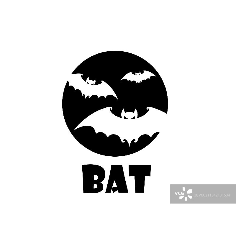 飞行的蝙蝠象征图片素材