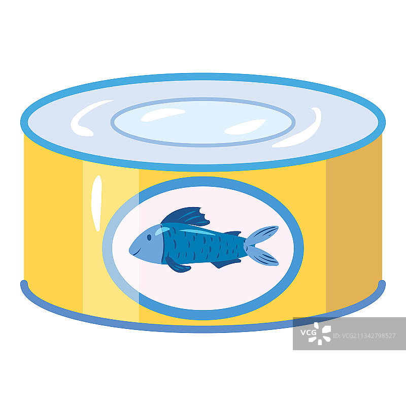 鱼罐头天然健康有机营养图片素材