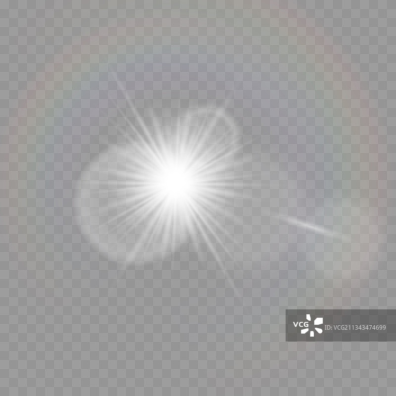 反光眩光透镜产生眩光效果图片素材