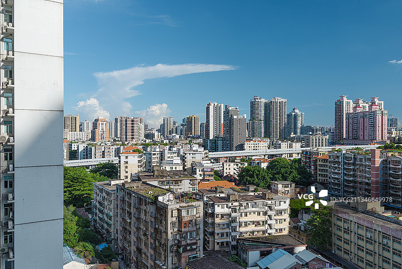 中国广州海珠区城市建筑风光图片素材
