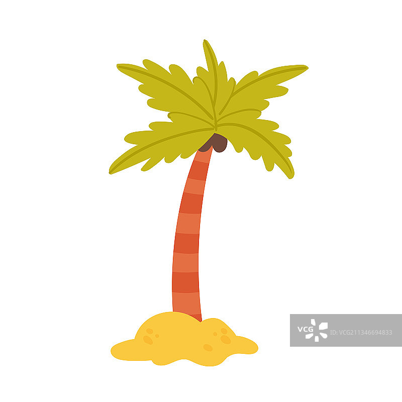 椰子树来自热带海岛夏季海图片素材