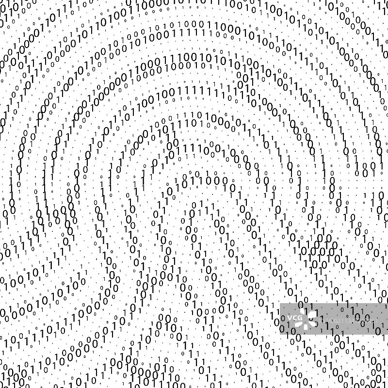 二进制码指纹形状网络安全图片素材