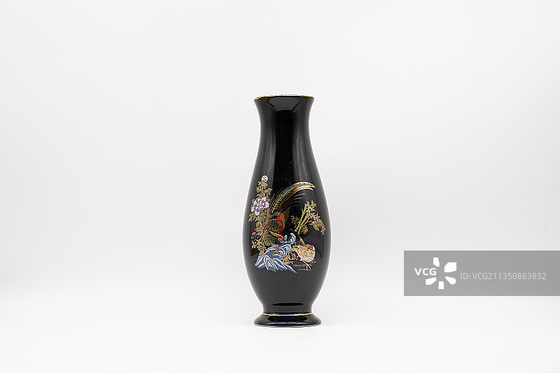 日本漆器花瓶图片素材