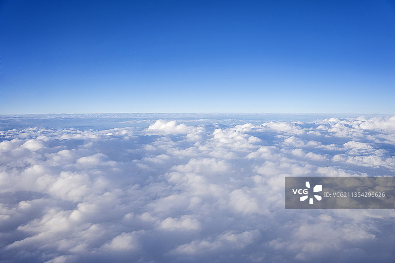 天空中的云海图片素材