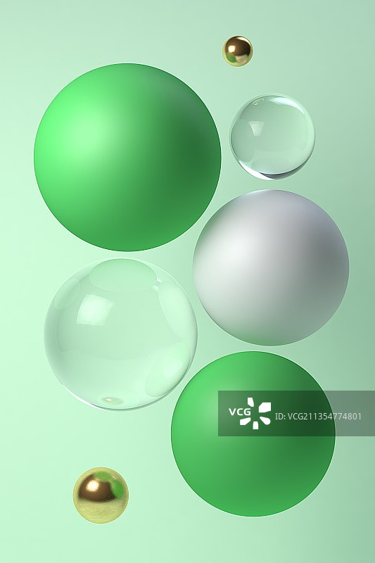 三维球体抽象背景图片素材