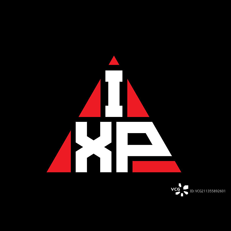xp三角形字母标志设计与三角形图片素材