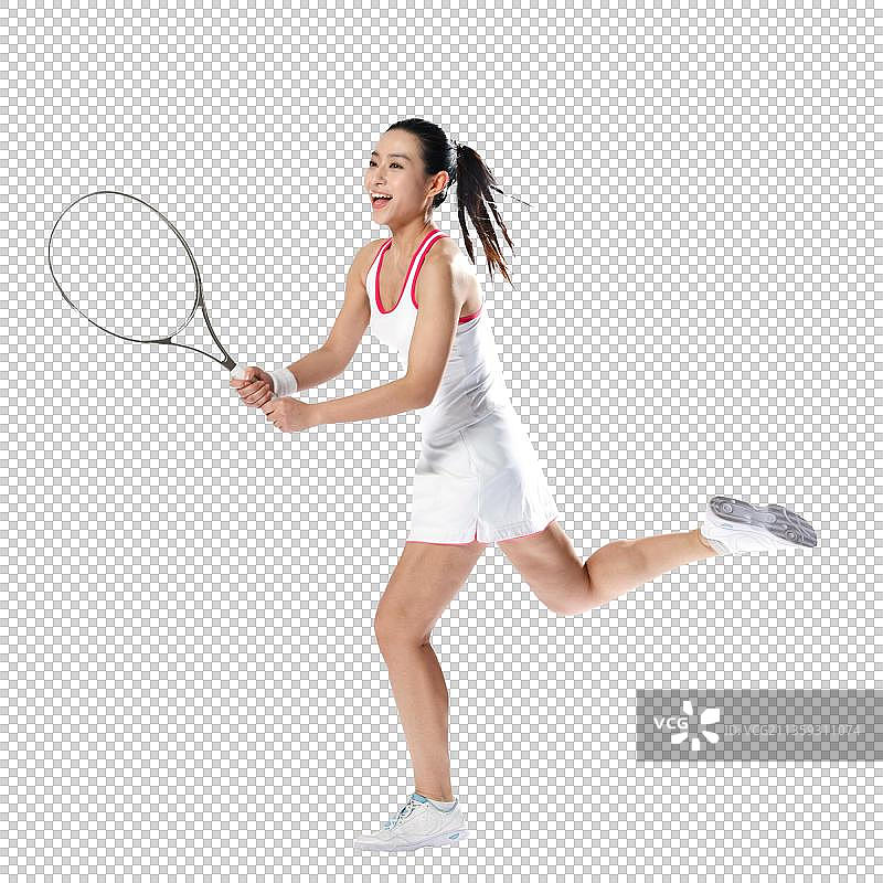 运动员打网球图片素材