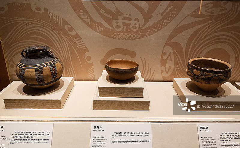 在国家博物馆展出的“中国古代饮食文化展”图片素材
