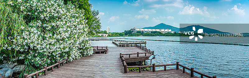 南京玄武湖风景图片素材
