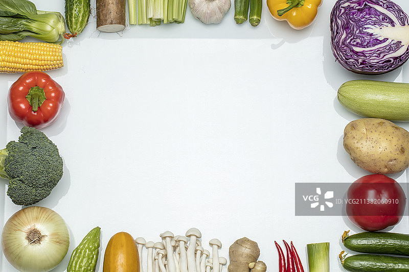新鲜蔬菜静物图片素材