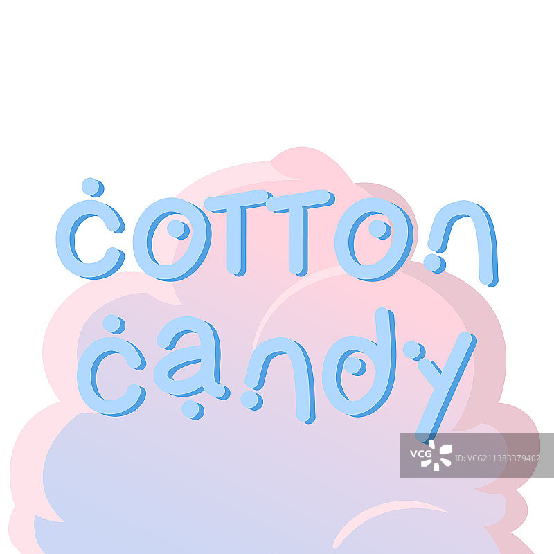 棉花糖标志的甜点单位图片素材