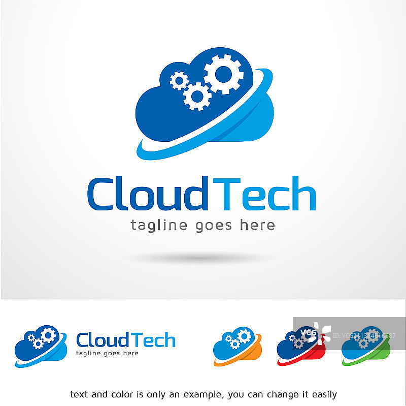 云科技logo模板图片素材