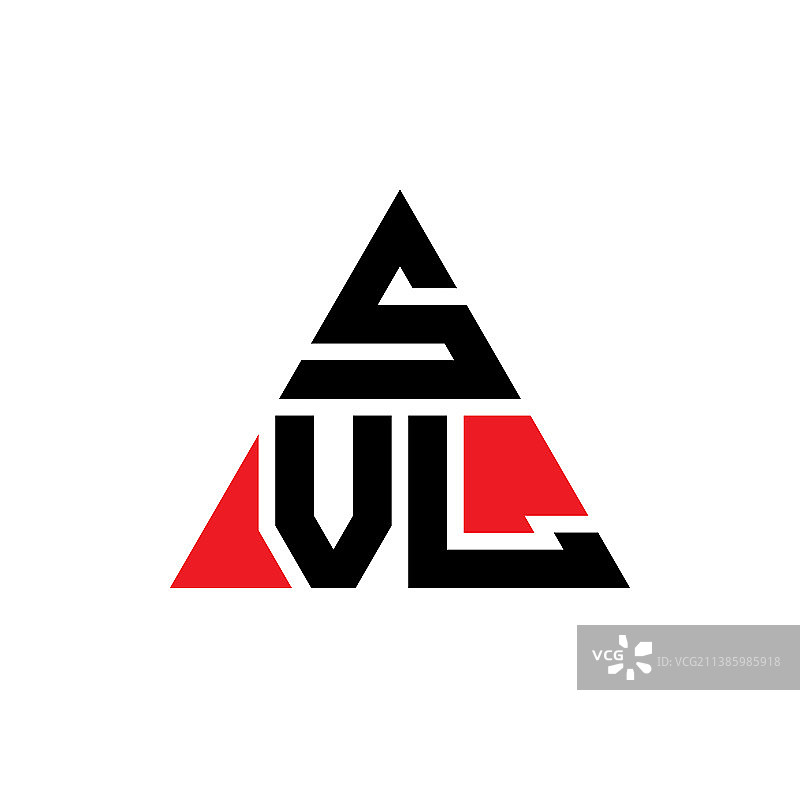 SVL三角形字母标志设计用三角形图片素材
