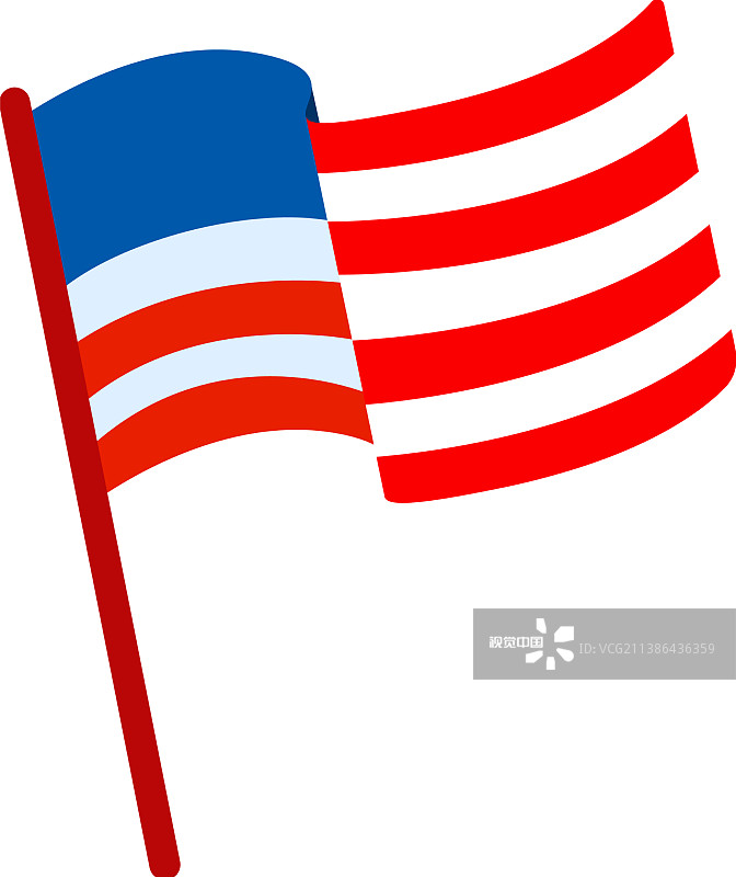 国旗卡通装饰图片素材
