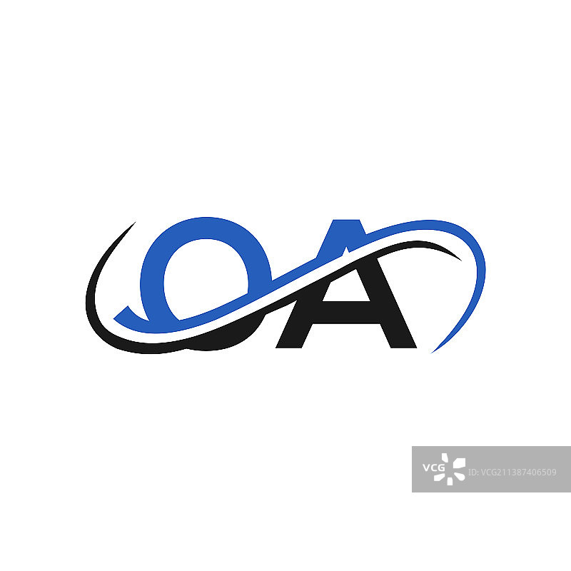 首字母oa标志设计oa标志设计为图片素材