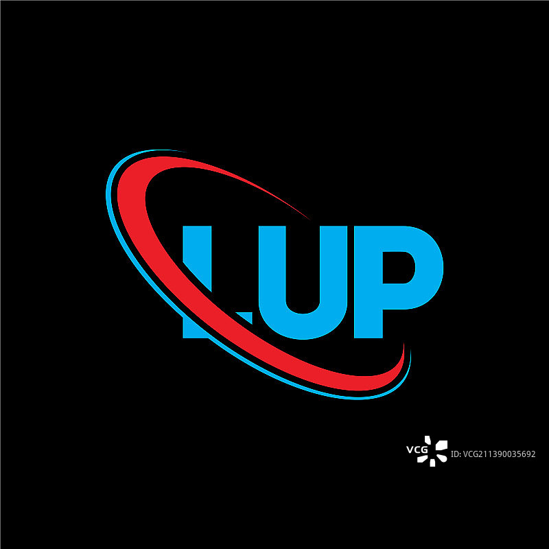 Lup logo Lup字母Lup字母logo设计图片素材