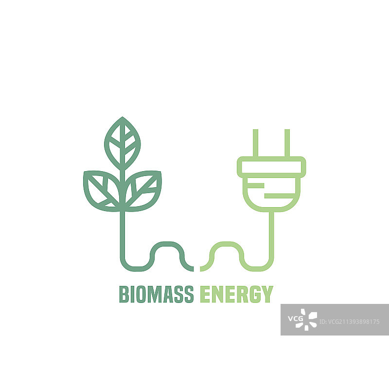 生物质能源图标标志可编辑图片素材