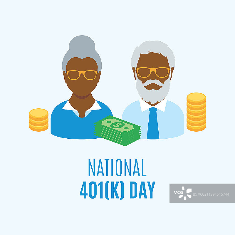 国家401 k的一天图片素材