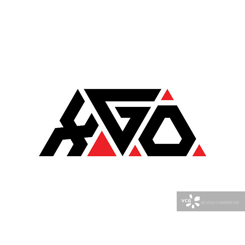 Xgo三角形字母logo设计用三角形图片素材