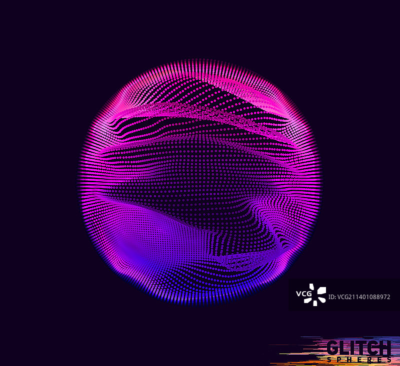 腐朽的紫点球抽象图片素材