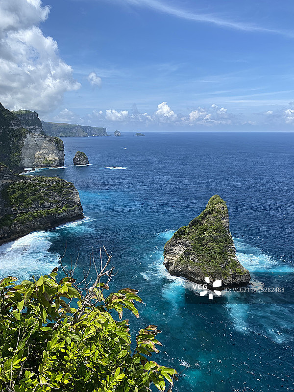 印度尼西亚，大海和天空的风景图片素材