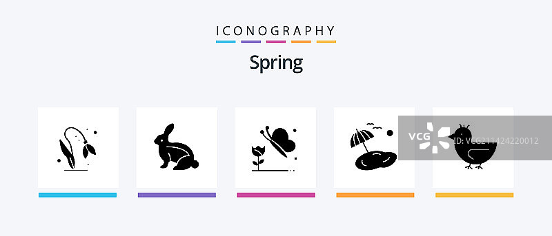 春季字形5图标包包括天鹅鸭图片素材