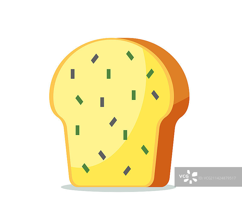 面包面包孤立的图片素材
